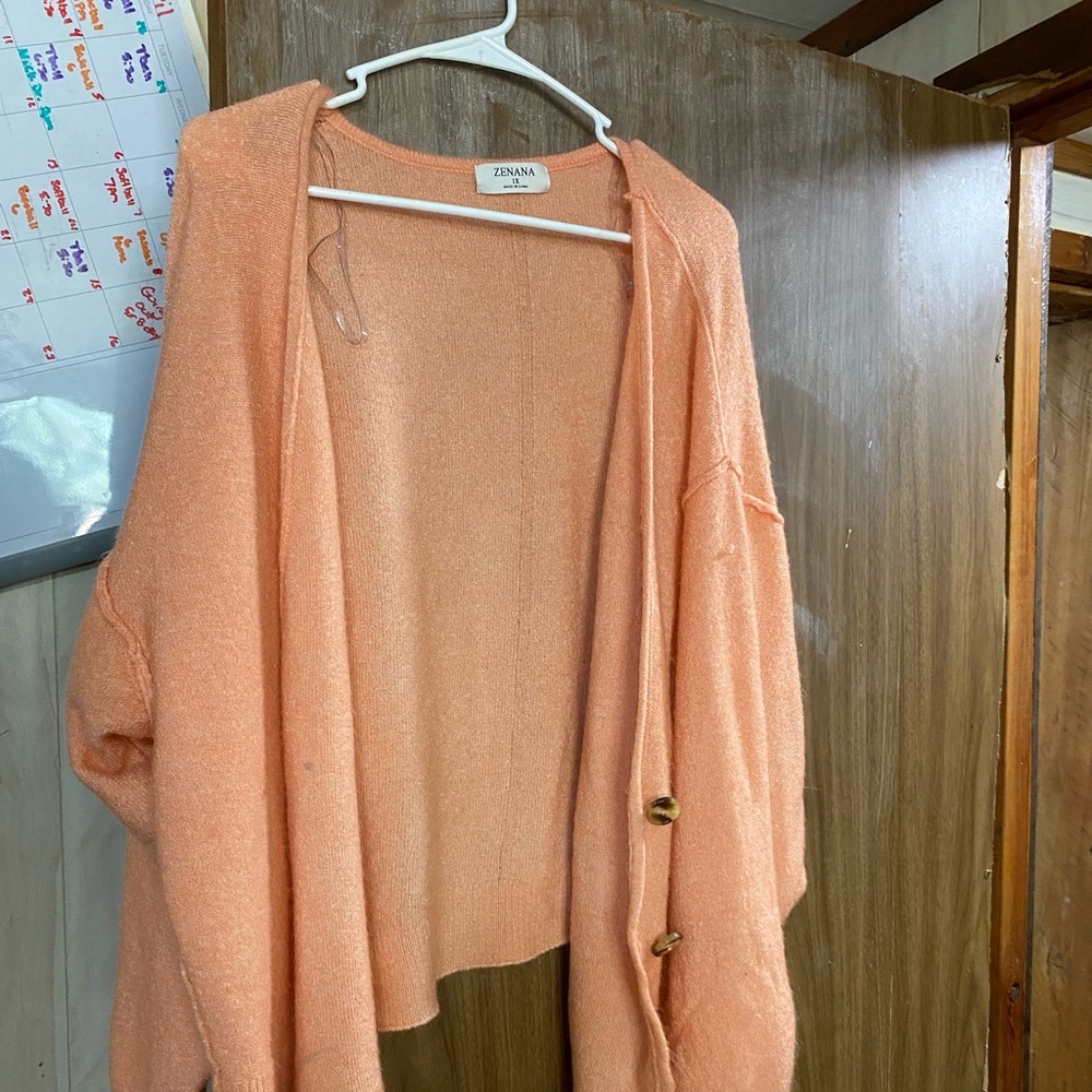 Peachy color worn twice